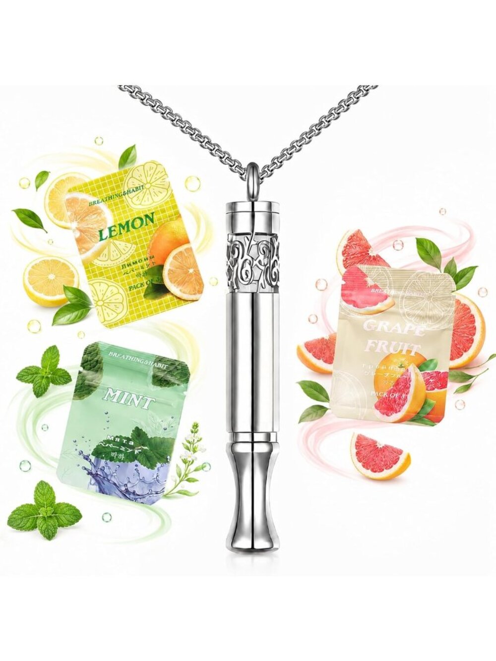 Breathing Necklace for Smoking Cessation | Flavor Filter Stop Smoking Aid
